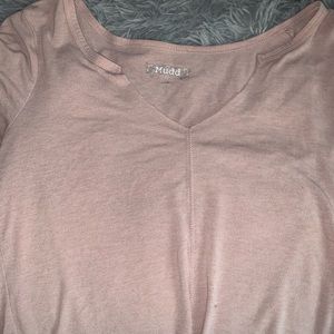 Mudd pink shirt
